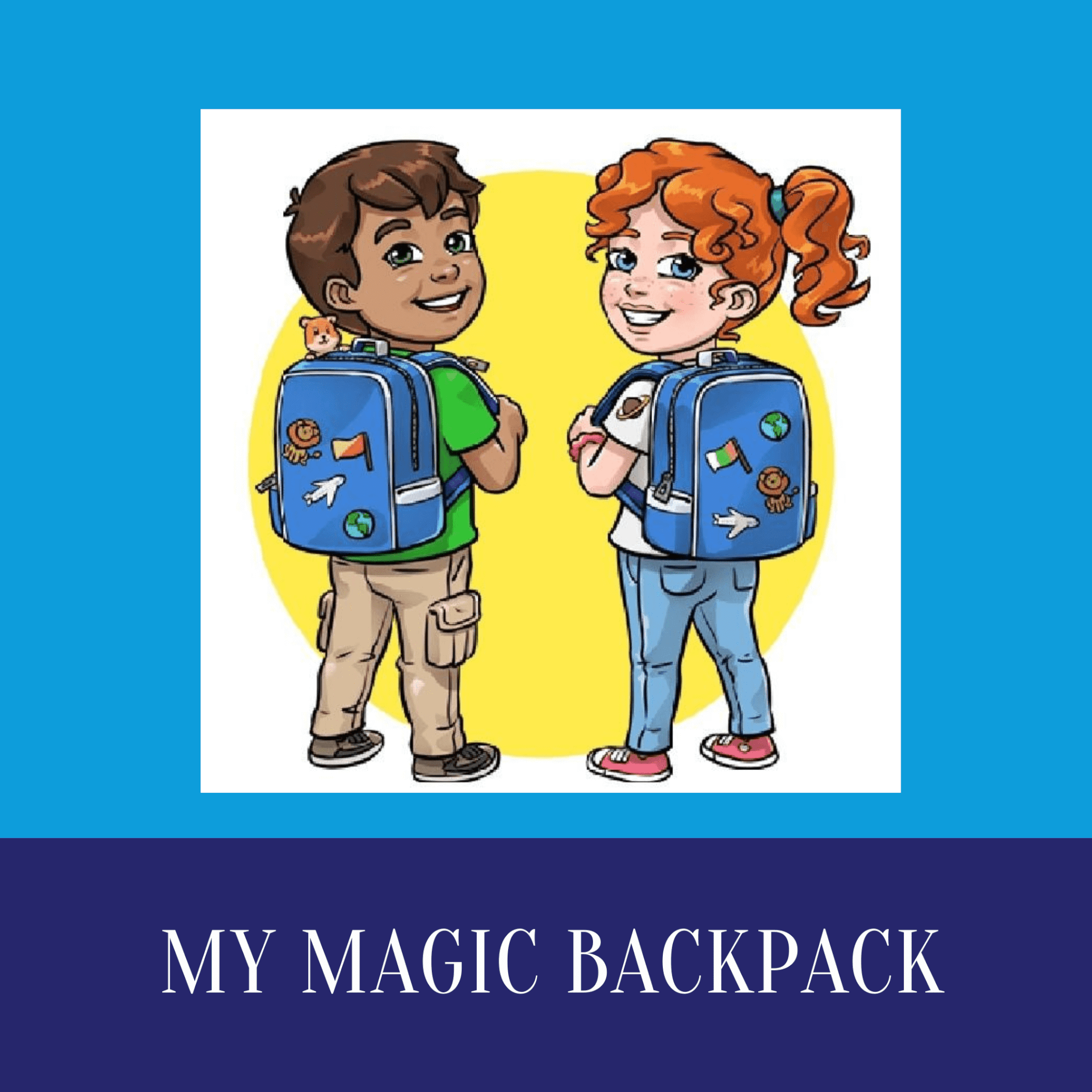 My Magic Backpack Видеокурс по географии на английском | English Club  Paddington